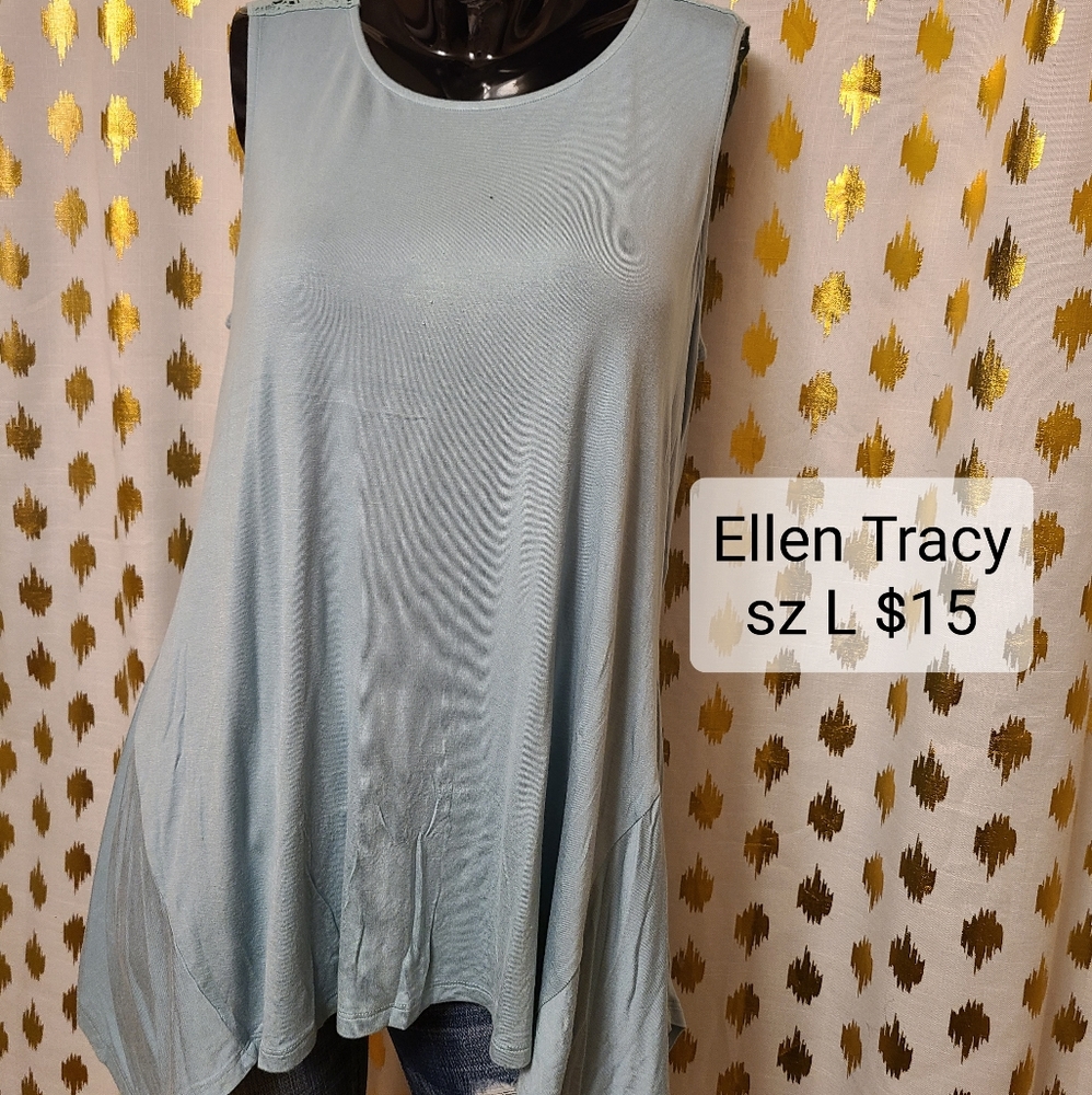 Company Ellen Tracy green Blouse size L